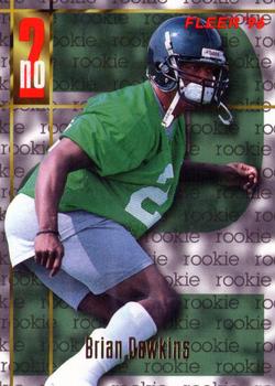 Brian Dawkins Philadelphia Eagles 1996 Fleer NFL Rookie Card #150